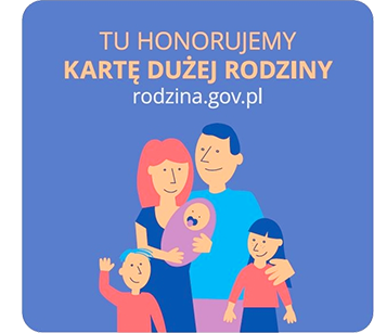 Bogilu kraina zabawy Wioska Karta dużej rodziny